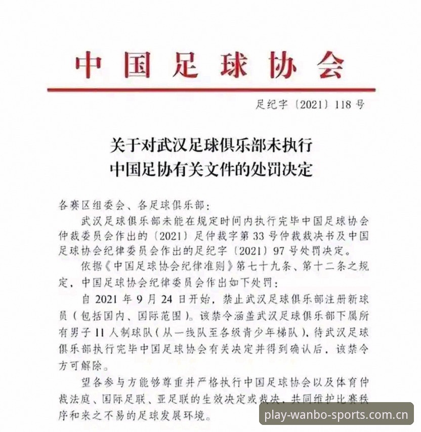 万搏体育版本更新 中国足协第三批禁足名单公布,如何在万搏体育官网追踪最新赛事动态?